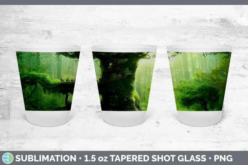 tree-house-shot-glass-sublimation-shot-glass-1-5oz-tapered