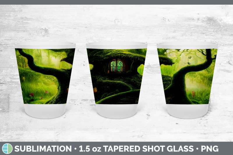 tree-house-shot-glass-sublimation-shot-glass-1-5oz-tapered