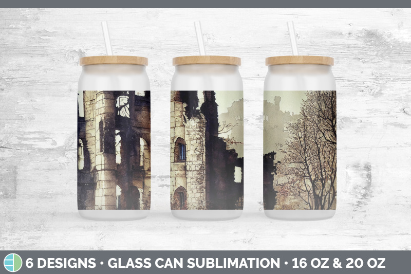 castle-ruins-glass-can-sublimation-beer-mason-jar