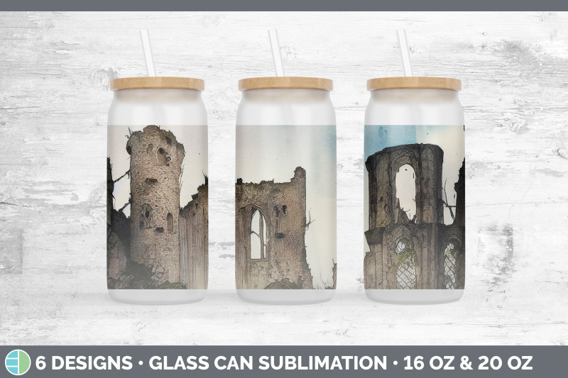 castle-ruins-glass-can-sublimation-beer-mason-jar