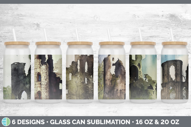 castle-ruins-glass-can-sublimation-beer-mason-jar