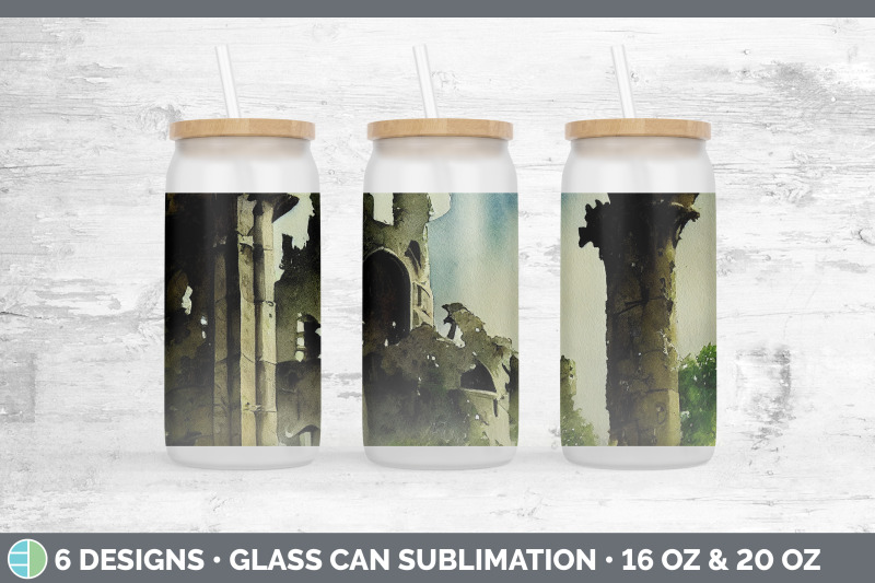 castle-ruins-glass-can-sublimation-beer-mason-jar