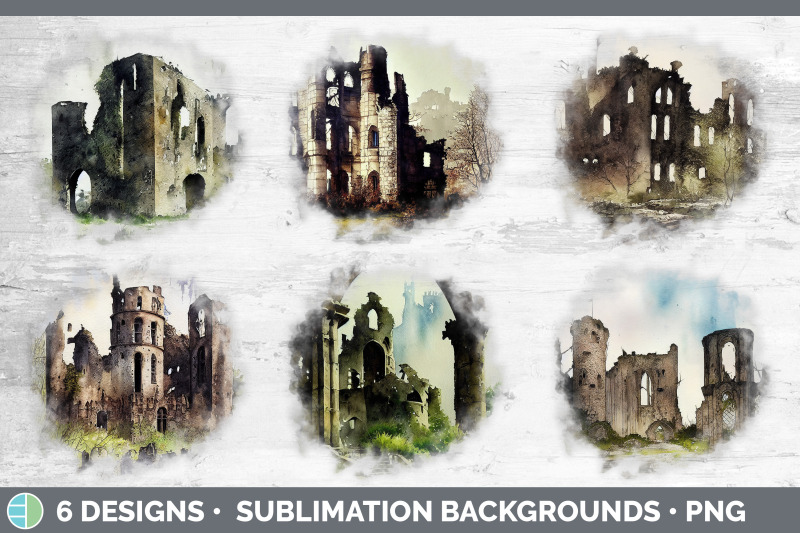 castle-ruins-background-grunge-sublimation-backgrounds