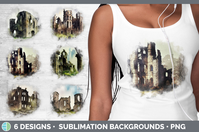 castle-ruins-background-grunge-sublimation-backgrounds