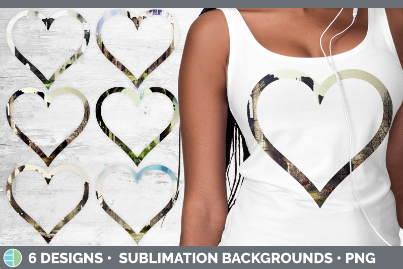 castle-ruins-heart-frame-clipart-sublimation-designs