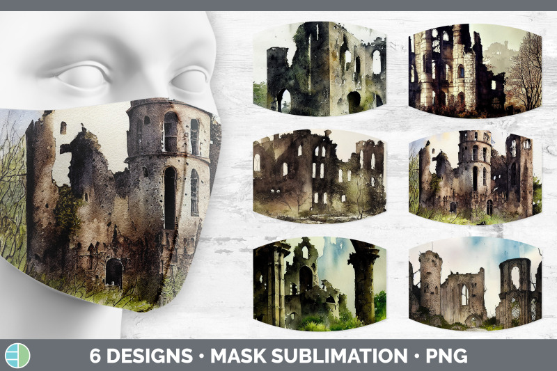 castle-ruins-mask-sublimation-bundle-face-mask-designs