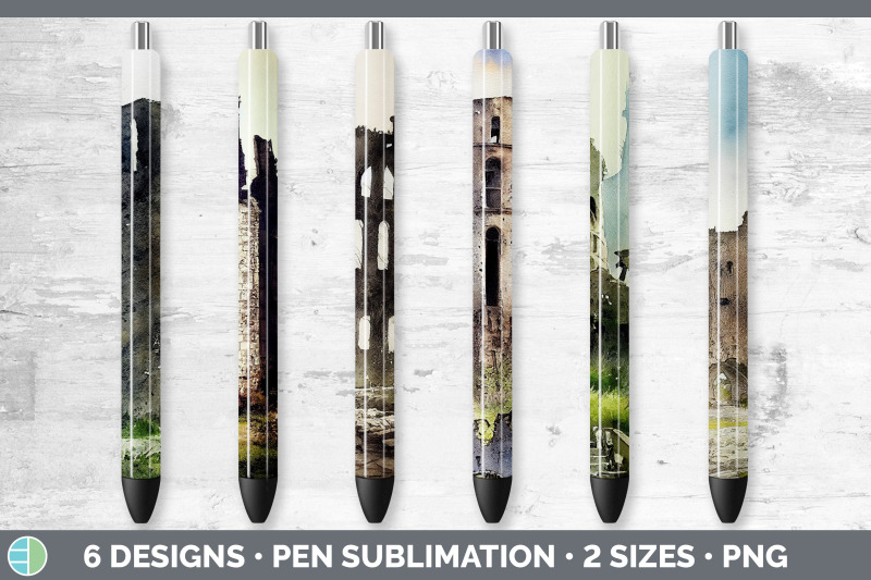 castle-ruins-pen-wraps-epoxy-sublimation-bundle