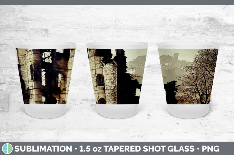 castle-ruins-shot-glass-sublimation-shot-glass-1-5oz-tapered