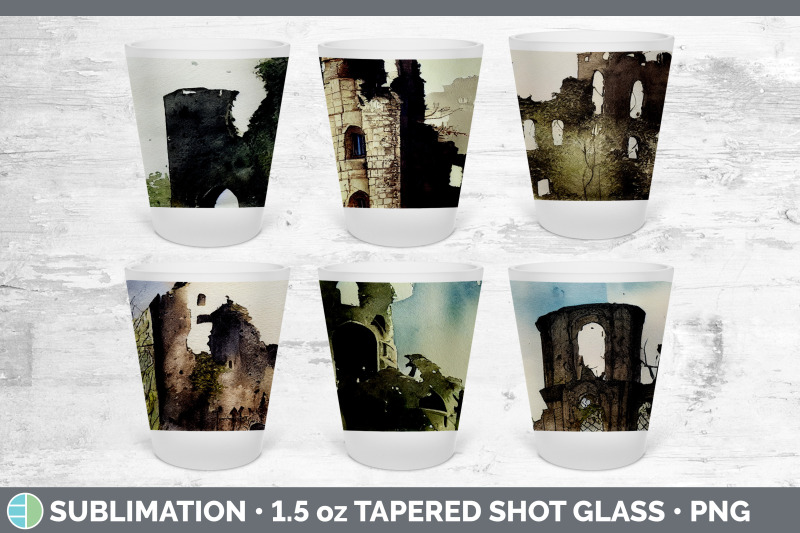 castle-ruins-shot-glass-sublimation-shot-glass-1-5oz-tapered