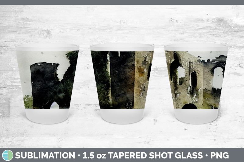 castle-ruins-shot-glass-sublimation-shot-glass-1-5oz-tapered