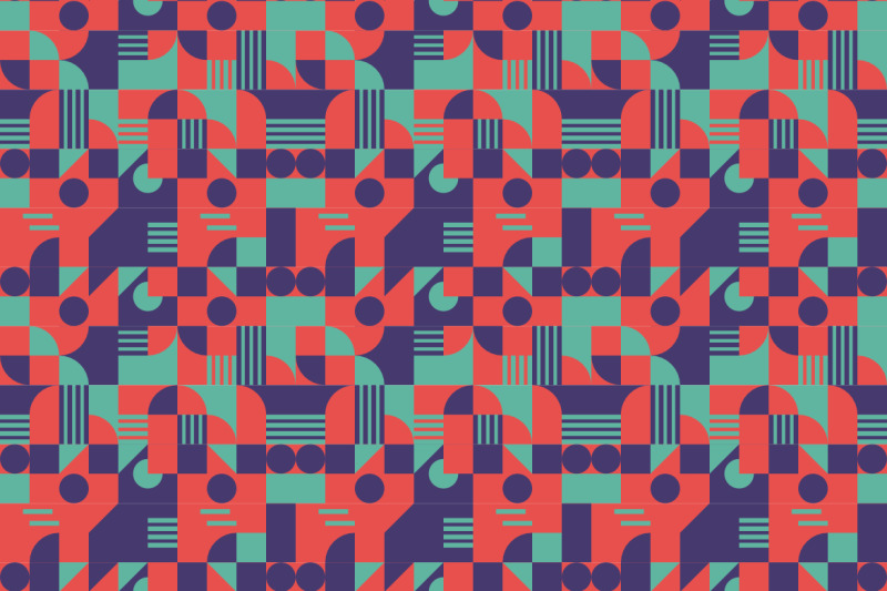 red-blue-green-abstract-geometric-pattern