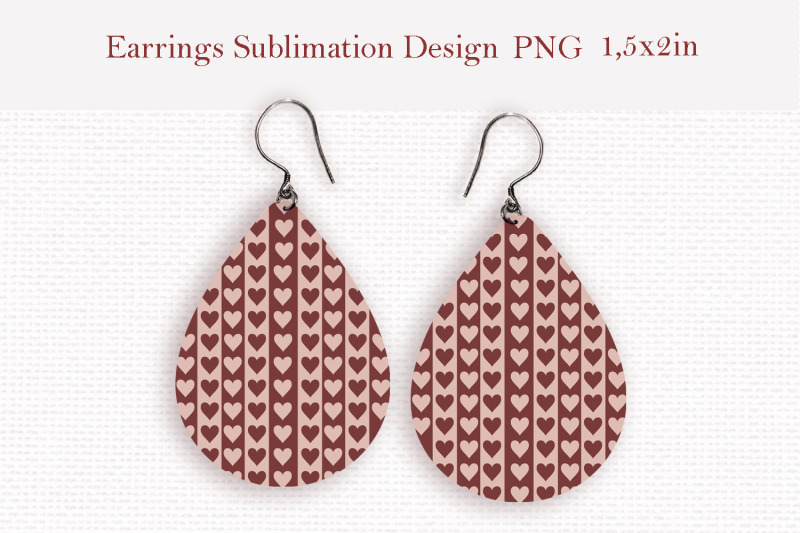 valentine-039-s-day-teardrop-sublimation-earrings-design-bundle