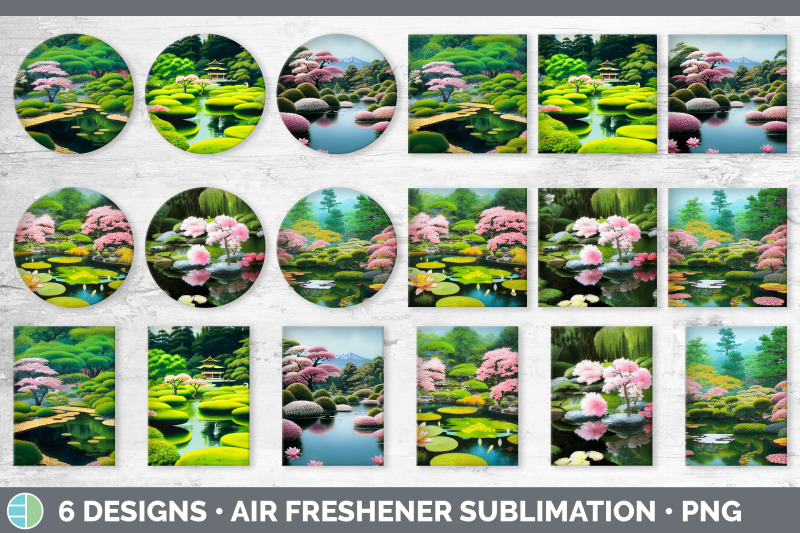 japanese-garden-air-freshener-sublimation-designs-bundle