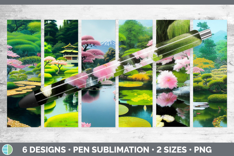 japanese-garden-pen-wraps-epoxy-sublimation-bundle