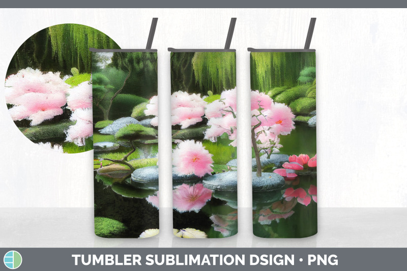 japanese-garden-tumbler-sublimation-bundle