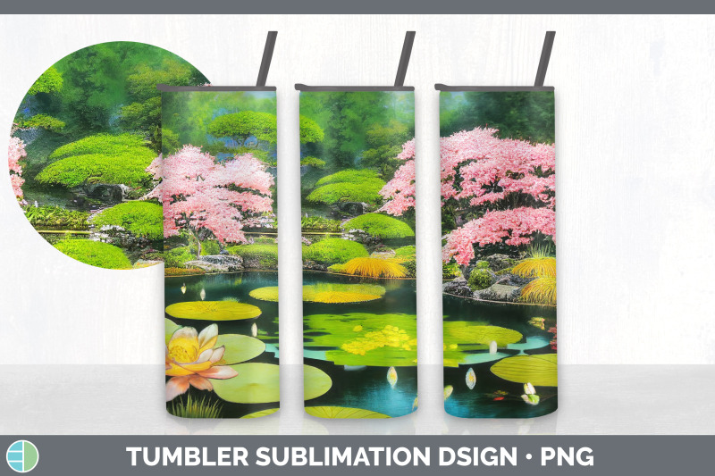 japanese-garden-tumbler-sublimation-bundle