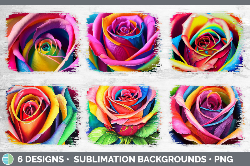 rainbow-roses-distressed-sublimation-background-panel