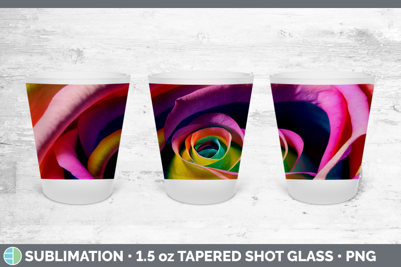 rainbow-roses-shot-glass-sublimation-shot-glass-1-5oz-tapered