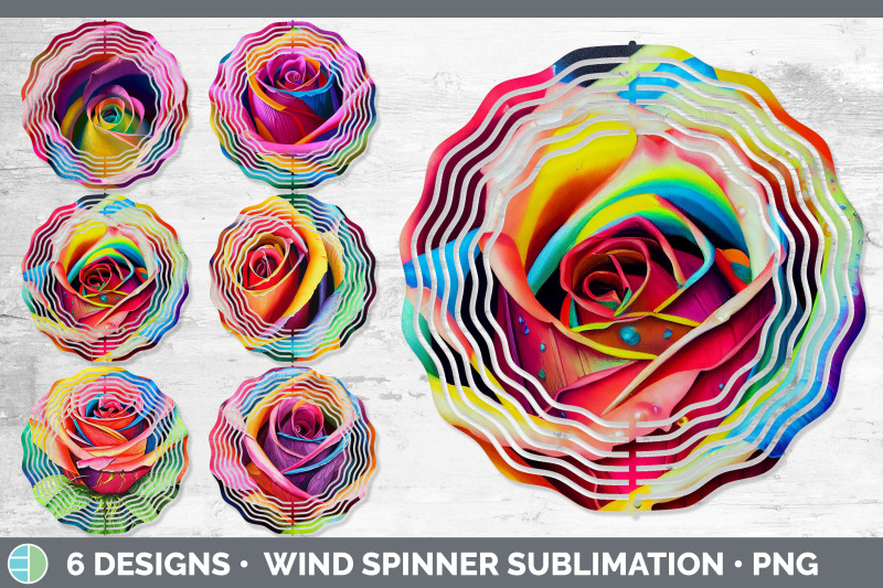 rainbow-roses-wind-spinner-sublimation-designs-bundle