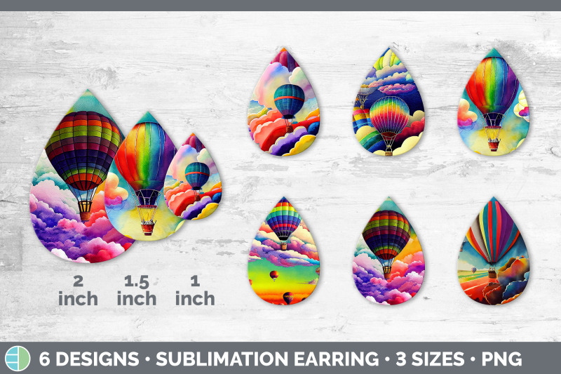 hot-air-balloon-teardrop-earring-sublimation-designs-bundle