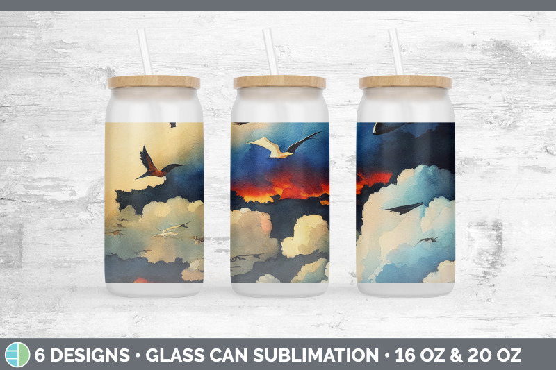 birds-flying-glass-can-sublimation-beer-mason-jar