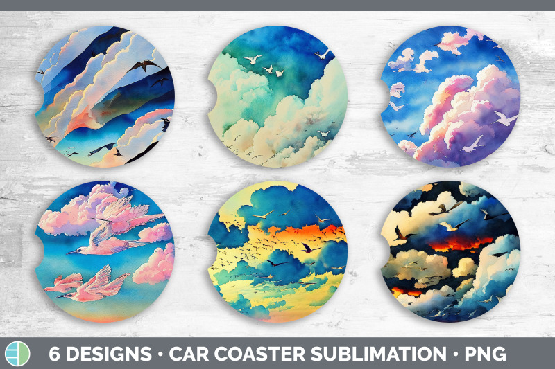 birds-flying-car-coaster-sublimation-designs-bundle