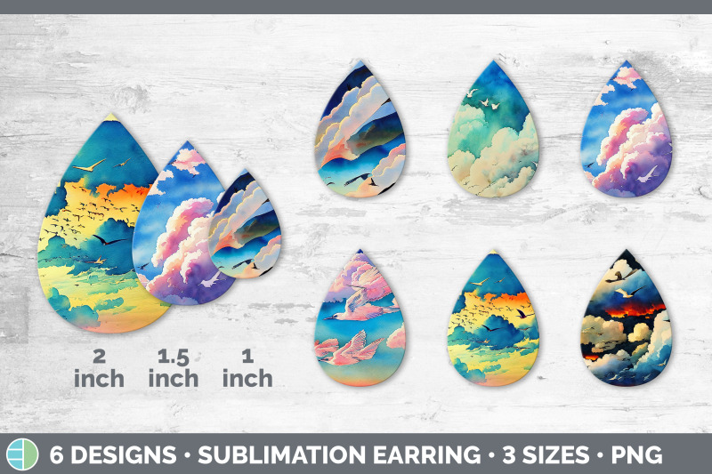 birds-flying-teardrop-earring-sublimation-designs-bundle