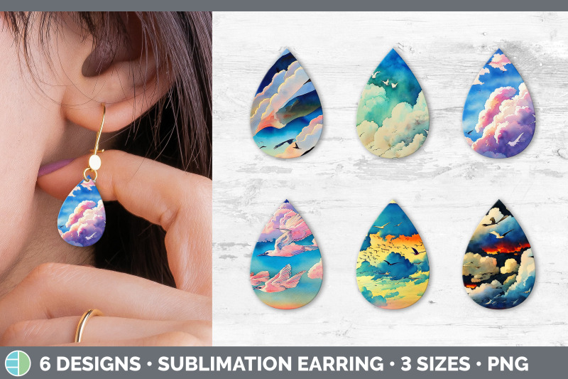 birds-flying-teardrop-earring-sublimation-designs-bundle