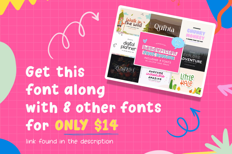 walk-in-the-wild-cute-fonts-kids-fonts-craft-fonts