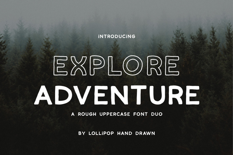 explore-adventure-font-rough-fonts-cool-fonts-logo-fonts