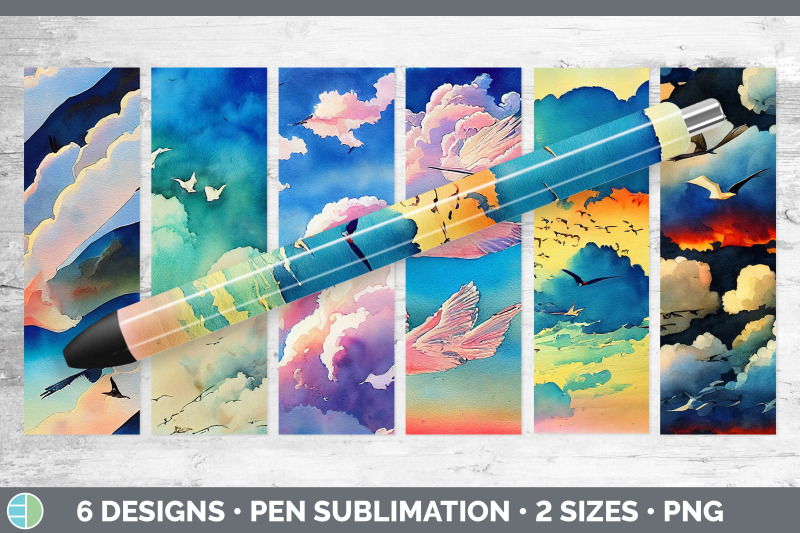 birds-flying-pen-wraps-epoxy-sublimation-bundle