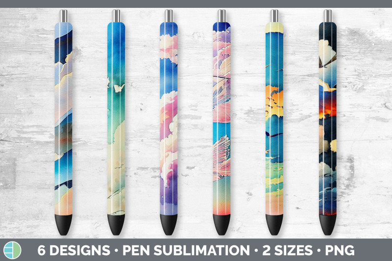 birds-flying-pen-wraps-epoxy-sublimation-bundle