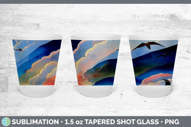 birds-flying-shot-glass-sublimation-shot-glass-1-5oz-tapered