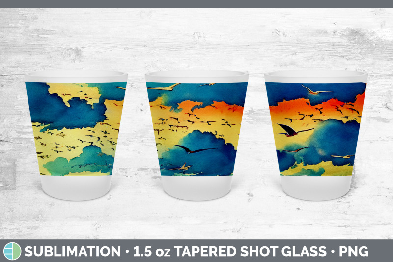 birds-flying-shot-glass-sublimation-shot-glass-1-5oz-tapered