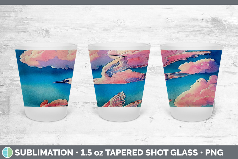 birds-flying-shot-glass-sublimation-shot-glass-1-5oz-tapered