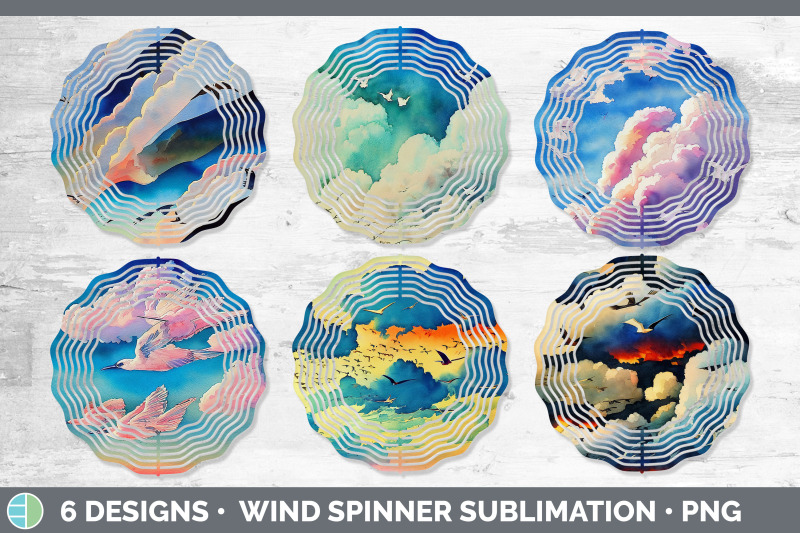 birds-flying-wind-spinner-sublimation-designs-bundle