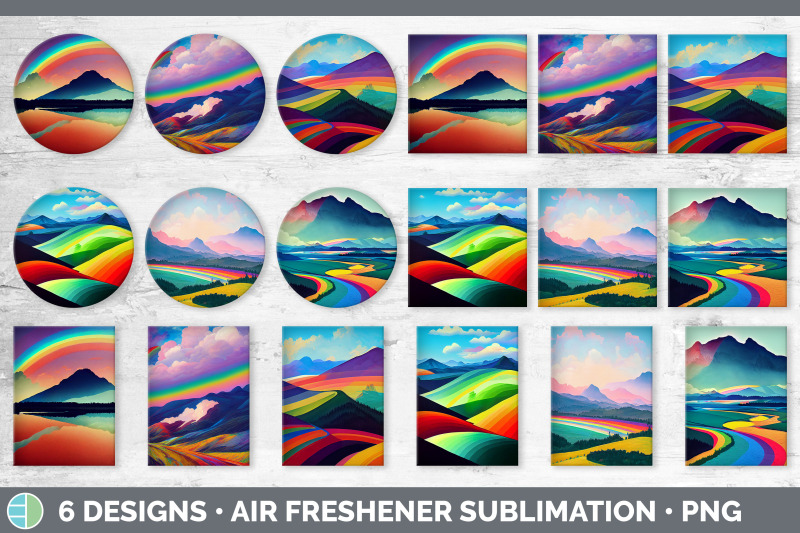 rainbow-mountains-air-freshener-sublimation-designs-bundle