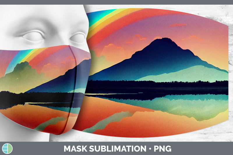 rainbow-mountains-mask-sublimation-bundle-face-mask-designs