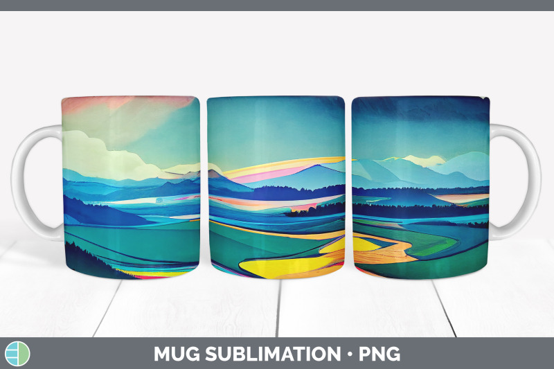 rainbow-mountains-mug-sublimation