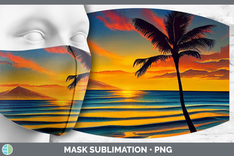 beach-sunset-mask-sublimation-bundle-face-mask-designs