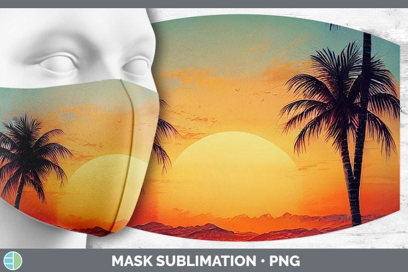 beach-sunset-mask-sublimation-bundle-face-mask-designs