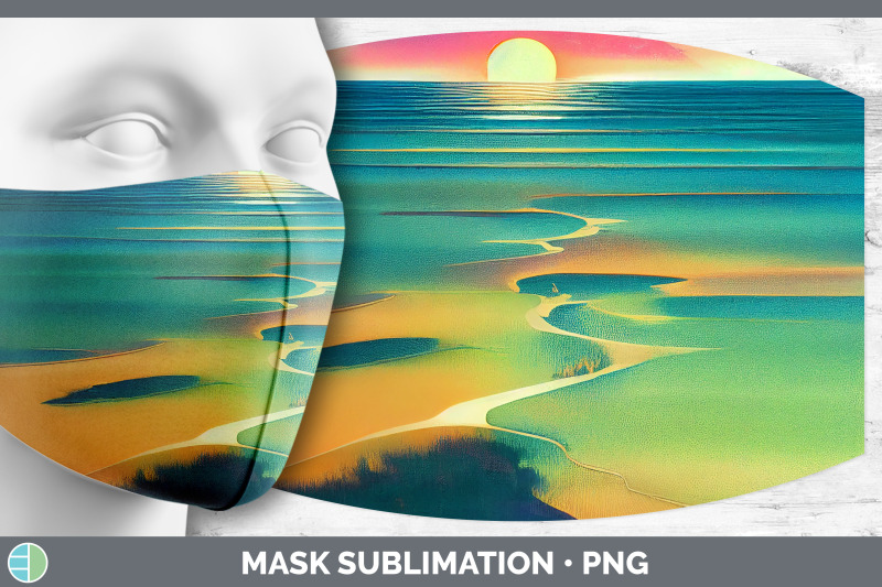 beach-sunset-mask-sublimation-bundle-face-mask-designs