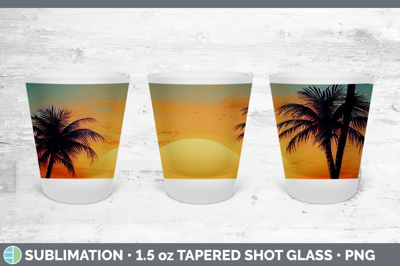 beach-sunset-shot-glass-sublimation-shot-glass-1-5oz-tapered