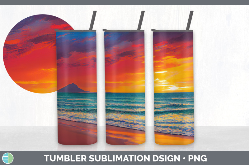 beach-sunset-tumbler-sublimation-bundle