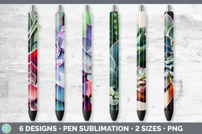 succulents-pen-wraps-epoxy-sublimation-bundle