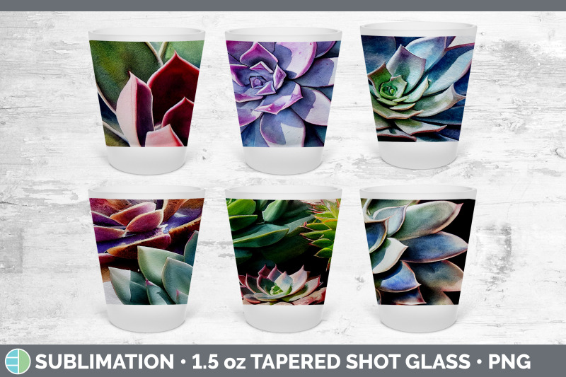 succulents-shot-glass-sublimation-shot-glass-1-5oz-tapered