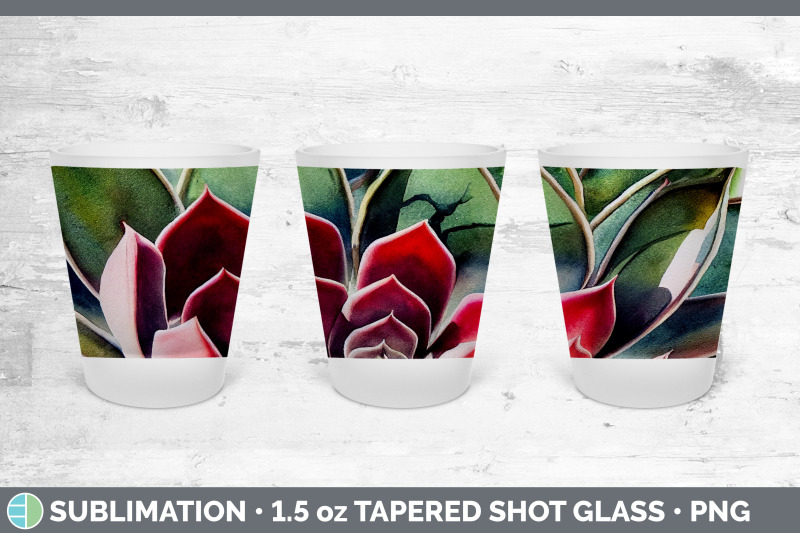 succulents-shot-glass-sublimation-shot-glass-1-5oz-tapered