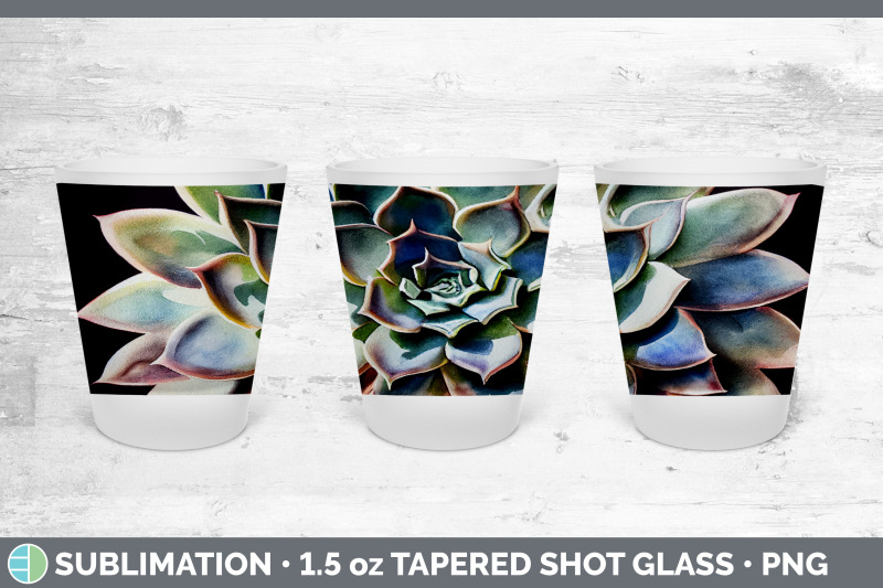 succulents-shot-glass-sublimation-shot-glass-1-5oz-tapered