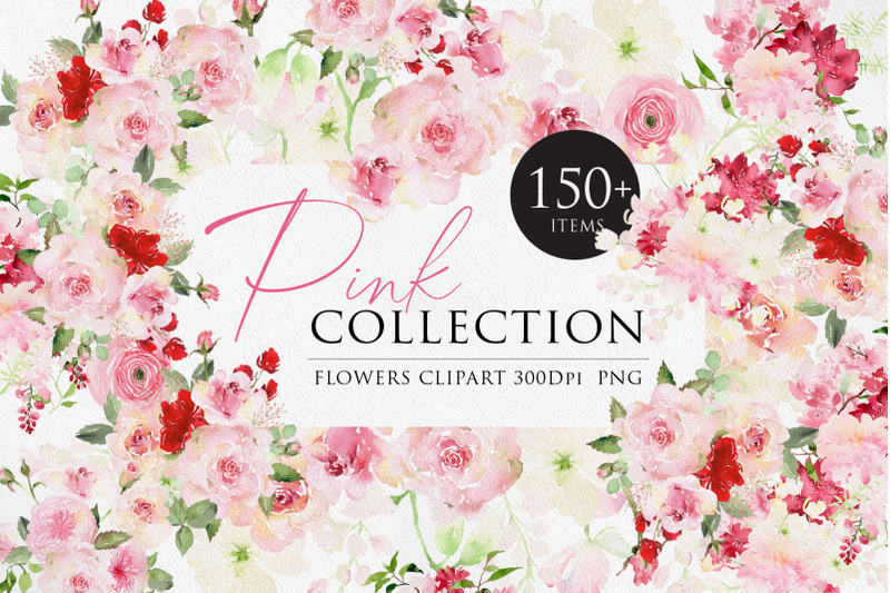 pink-floral-collection