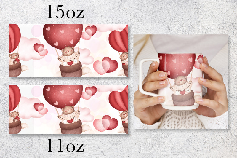 valentines-day-mug-wrap-love-mug-sublimation-png-teddy-bear